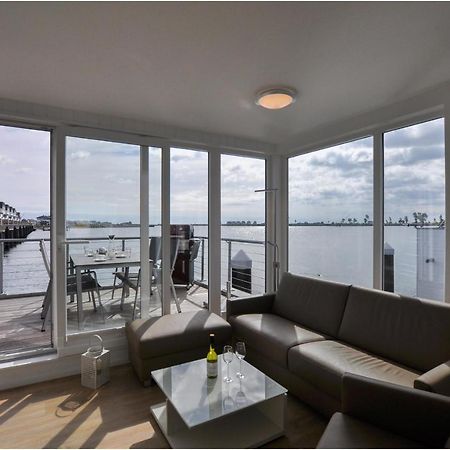 Schwimmendes Haus Hausboot Olpenitz Exterior foto